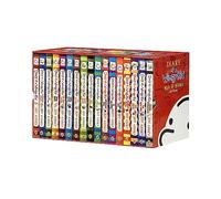 A Library of a Wimpy Kid 18 Boxed Complete Collection Series, 1-18 Paperback Edition Set,