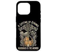 A Lifetime Of Strings Bluegrass Is The Answer Mandolin Case for iPhone 16 Pro