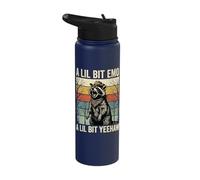 A Lil Bit Emo A Lil Bit Yeehaw Stainless Steel Insulated Water Bottle