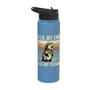A Lil Bit Emo A Lil Bit Yeehaw Stainless Steel Insulated Water Bottle