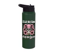 A Lil Bit Emo A Lil Bit Yeehaw Stainless Steel Insulated Water Bottle