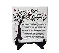 A Limb Has Fallen from The Family Tree Sympathy Plaque with Wooden Stand In loving memory of loved Wall Decor Table Decor Bereavement Condolences Gifts