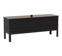 A Line Bench 111 cm Black stained Oak