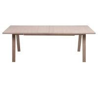 A Line Oak 8-12 Seater Extending Dining Table