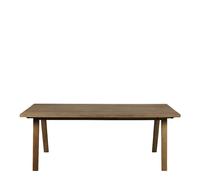 A-Line Rectanglar Dining Table in Smoked Oak