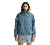A-line short parka for women Selfhood Bleu M