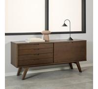 A Line Sideboard - 1 Door - Large - 160cm - Smoked Oak