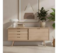 A Line Sideboard - 1 Door - Large - 160cm - White Oak