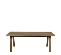 A-Line Smoked Oak 8 Seater Dining Table