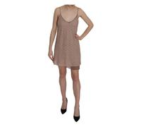 A-Line Spaghetti Strap Mini Dress, female, Pink Memories, Short Dresses, Beige, L, Dresses L