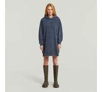 A Line Sweater Dress - Dark blue - Women XS