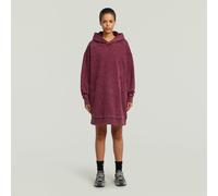 A Line Sweater Dress - Red - Women XL