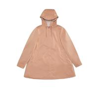A-line Trapezoid Jacket with Hood - female - Rains - Light Jackets - Pink - XS - Jackets XS