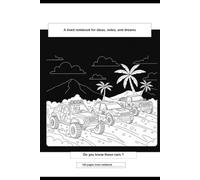 A lined notebook for ideas, notes, and dreams: Do you know these cars ? 100 pages lined notebook