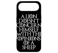 A Lion Doesn't Concern Himself With the Opinions of A Sheep Case for iPhone Air