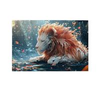 A Lion Shedding Its Skin 1000 Piece Jigsaw Puzzles For Adults Wooden Puzzles For Adults Gifts Home Decor