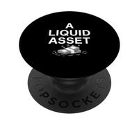 A Liquid Asset Money Finance Investor PopSockets Adhesive PopGrip