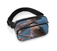A Little Bird Fanny Pack with Multiple Pockets, Personalized Waist Bag with Zipper, Multifunctional Bum Bags for Travel, Belt Bag with Adjustable Strap, Crossbody Bags