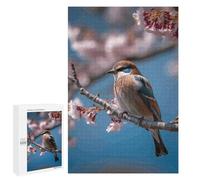 A Little Bird Jigsaw Puzzles Wooden Puzzle Personalized Picture Puzzle 1000 PCS Family Decoration Puzzles for Adults Challenging Puzzle Family Wedding Graduation Present