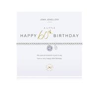 Joma A Little Happy 60th Birthday Bracelet - Adjustable