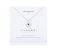 A Little Birthstone Birthday Gift For February Amethyst Necklace