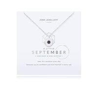 Joma Jewellery September Lapis Lazuli Necklace - Silver Plated / Brass