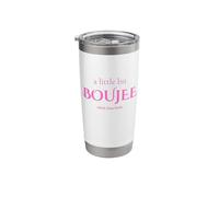 A Little Bit Boujee, Whole Lotta Broke Stainless Steel Insulated Tumbler