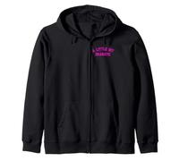 A Little Bit Dramatic | Drama Queen Sarcasm Funny Gag Retro Zip Hoodie