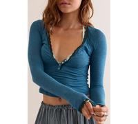 A Little Bit Layering Top by Intimately at Free People in Lost Lagoon, Size: Medium - female