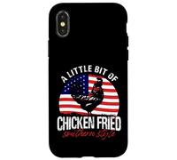 A Little Bit Of Chicken Fried Southern Style Case for iPhone X/XS