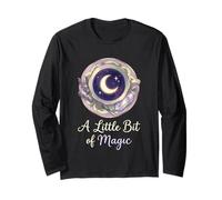 A Little Bit of Magic Celestial Teacup Painterly Long Sleeve T-Shirt