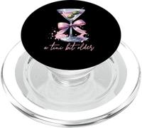 A Little Bit Older Funny Saying Martini Drink Birthday PopSockets PopGrip for MagSafe
