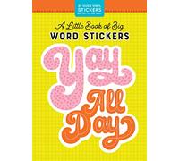 A Little Book of Big Word Stickers – 20 Huge Word Stickers! – Workman Calendars