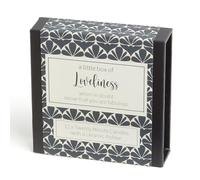 A Little Box of Loveliness (Vintage). 12 x Twenty Minute Candles with a Ceramic Holder for Relaxation, Meditation, Mindfulness and Well-Being
