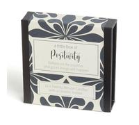 A Little Box of Positivity. 12 x Twenty Minute Candles with a Ceramic Holder for Relaxation, Meditation, Mindfulness and Well-Being