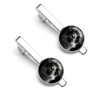 A Little Camel 2 Pcs Tie Clips for Men Necktie Tie Bar