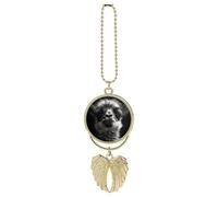 A Little Camel Car Pendant, Rear View Mirror Hanging Ornament, Auto Decor for Rearview Mirror, Keychain Golden-Style