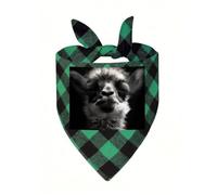 A Little Camel Dog Bandana Plaid Triangle Pets Scarf | Funny Dog Neckwear Washable Triangle Bibs Kerchief Pet Costume Accessories for Small Medium Large Dogs Cats Birthday Gift