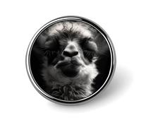 A Little Camel Round Badge Brooch Lightweight Lapel Tie Pins Unique Gifts Metal Brooch Badge For Hat Shirt Clothing Bags Decoration