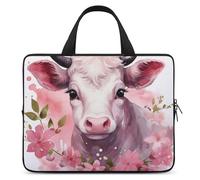 A Little Cow Laptop Sleeve Ultra-Thin, Waterproof 10inch Laptop Bags, Portable Protective Computer Bag with Hand Strap