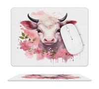 A Little Cow Mouse Pad Mouse Mat 10 X 8 Inch