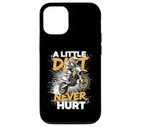 A Little Dirt Never Hurt Motocross Motocross Rider Dirtbike Case for iPhone 12/12 Pro