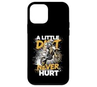 A Little Dirt Never Hurt Motocross Motocross Rider Dirtbike Case for iPhone 12 mini