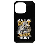 A Little Dirt Never Hurt Motocross Motocross Rider Dirtbike Case for iPhone 13 Pro