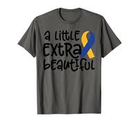 A Little Extra Beautiful Girls Down Syndrome Awareness T-Shirt