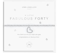 A LITTLE FABULOUS FORTY Silver Bracelet