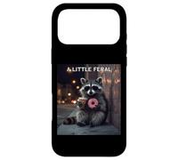 A Little Feral Raccoon Loves Donuts & Iced Coffee Case for iPhone 17 Pro Max