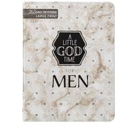 A Little God Time for Men: 365 Daily Devotions (Large Print)