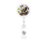 A Little Koala Retractable Badge Holder is Durable Sturdy Comes with A Lanyard for Office Hospital Staff Wearing