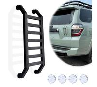 A Little Ladder Magnet for Car, Mini Step Ladder Magnet That Can Be Installed on Multiple Surfaces, Made of Aluminum Alloy, Suitable for Cars, Refrigerators, Dishwashers (Black-01)